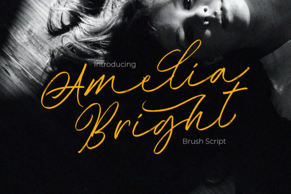 Amelia Bright Script Font for Elegant Branding