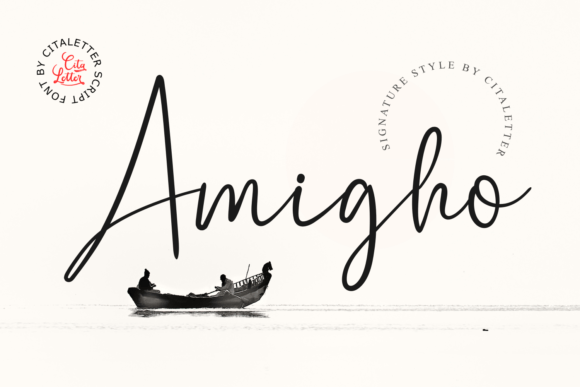 Amigho: A Whimsical Script Font That Makes Your Brand Feel Like Home