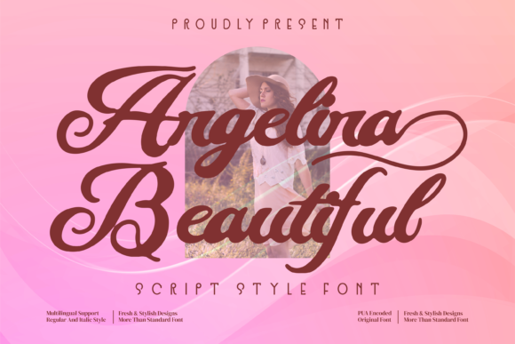 Angelina Beautiful Script Font for Elegant Digital Branding