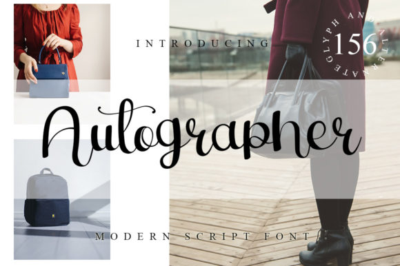 Autographer: A Delicate Script Font for Elegant Editorial Design