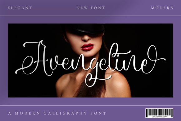 Avengeline: A Delicate Script Font for Elegant Branding