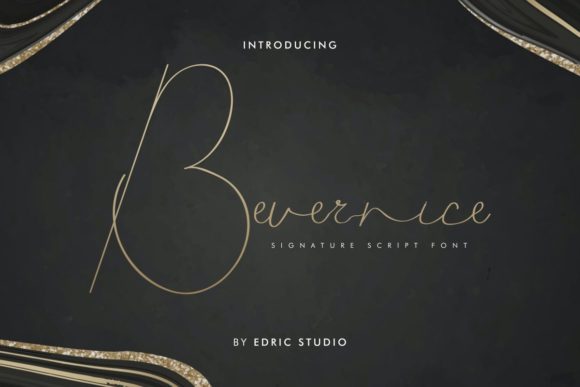 Bevernice Font for Elegant Branding and Editorial Design