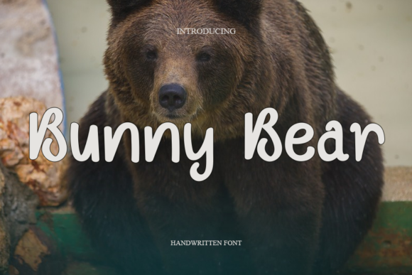 Bunny Bear Script Font for Editorial Design