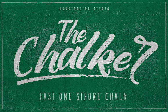 Chalker: A Playful Script Font for Creative Editorial Design