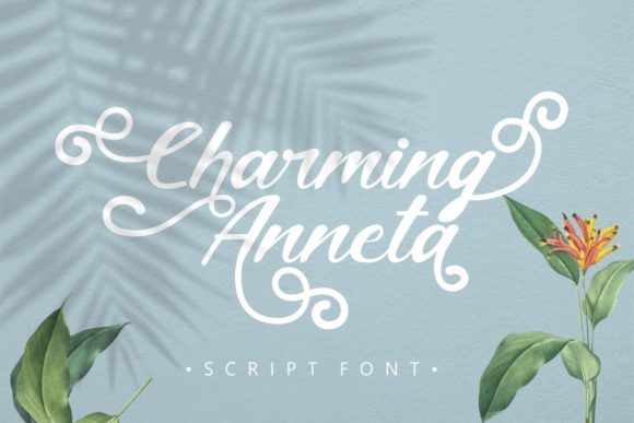 Charming Anneta: A Dazzling Script Font for Editorial Design