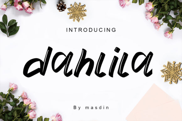 Dahlila Script Font for Elegant Branding
