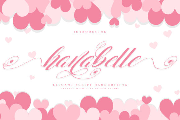 Hanabelle: Elegant Script Font for High-Impact Campaign Design