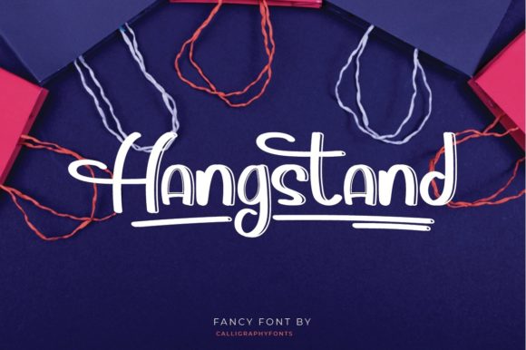 Hangstand: A Vintage Script Font for Thoughtful Editorial Design