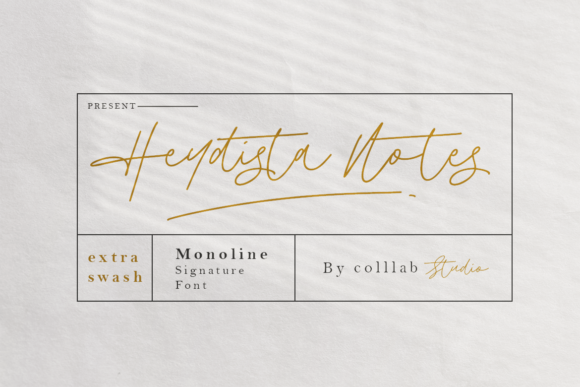 Heydista Notes: A Script Handwritten Font That Builds Trust
