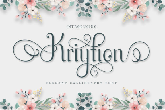 Kriytion Script Font for Elegant Branding