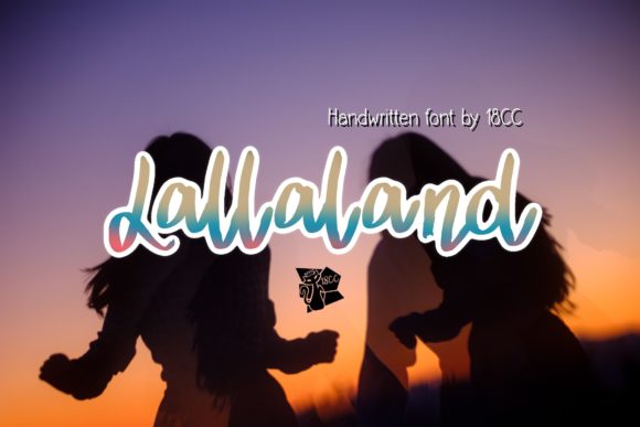 Lallaland Script Font for Elegant Handmade Products