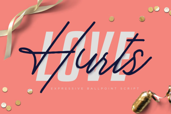 Love Hurts: An Elegant Script Font for Editorial Warmth