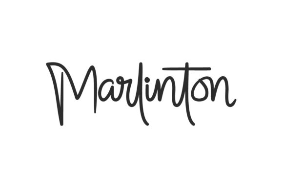 Marlinton: A Stylish Script Font for Small Business Branding