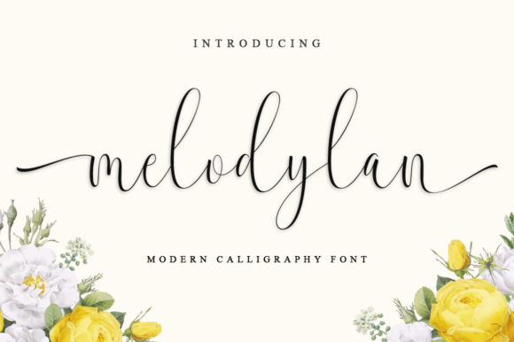 Melodylan: A Delicate Script Font for Elegant Editorial Design