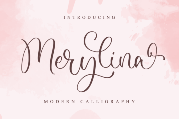 Merylina: A Thin Lettered Script Font for Elegant Branding