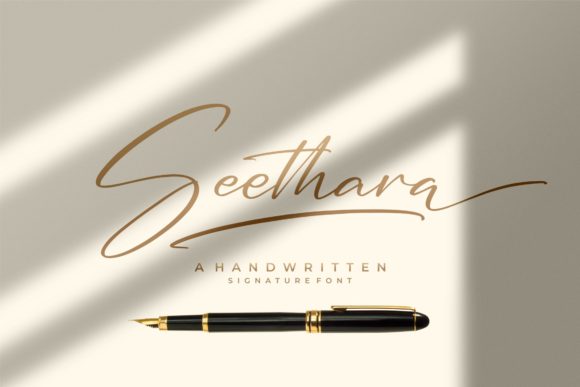 Seethara Font for Elegant Small Business Branding
