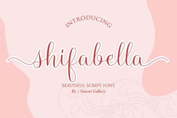 Shifabella Script Font for Elegant Handmade Designs