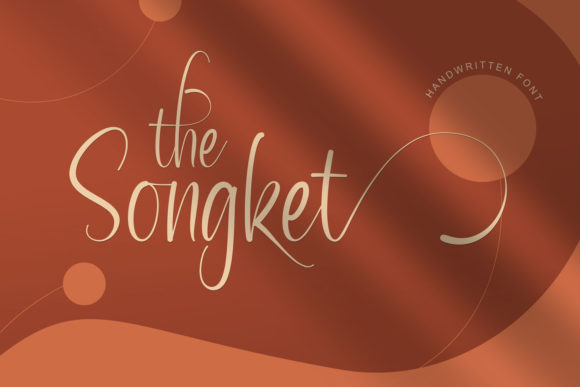 The Songket Script Font for Elegant Branding