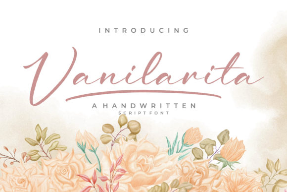 Vanilarita: Elegant Script Handwritten Font for Designers