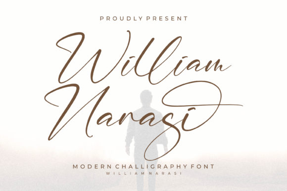 William Narasi: A Dazzling Script Handwritten Font for Real Design Work